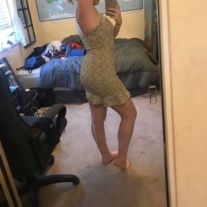 Cheetah/leopard print dress